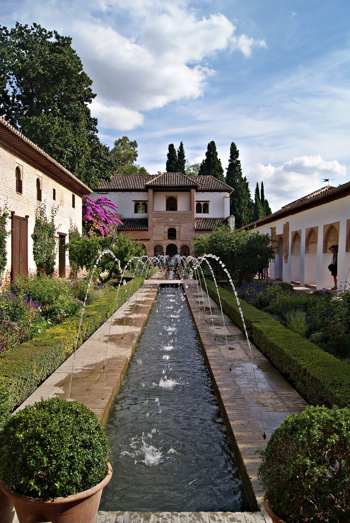 Los Jardines De La Alhambra. | Sweetmidnights.blogspot ... tout Jardines De La Alhambra
