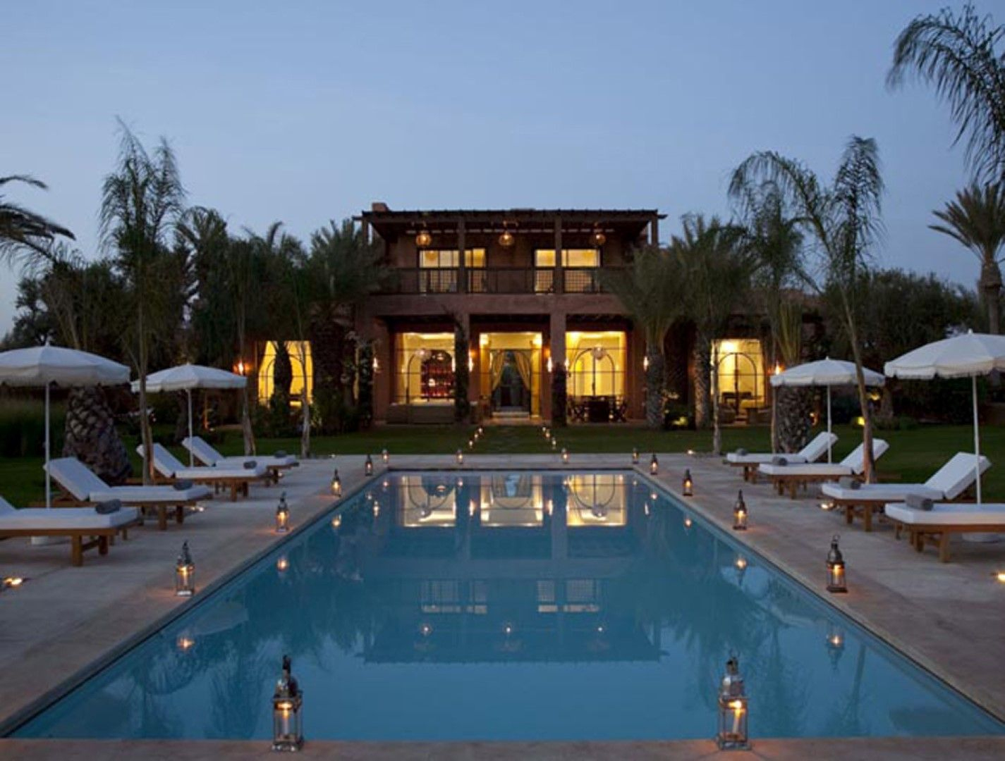 Louez Une Villa De Luxe Marrakech Pour Des Vacances De ... encequiconcerne Les Jardins De Villa Maroc