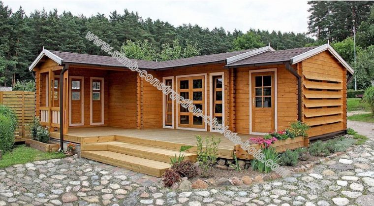 Maison En Bois En Kit 70M2 – Le Meilleur Des Maisons Bois … intérieur Hedonia Chalet