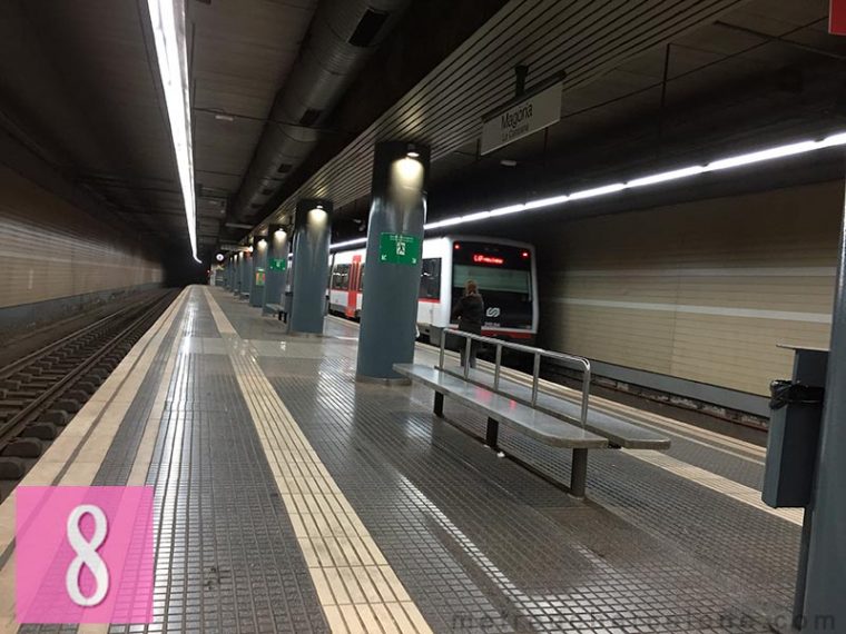 Metro Barcelona Linea 8 – Estaciones Y Enlaces De La Línea … intérieur Metro Colonia Jardin Linea 10