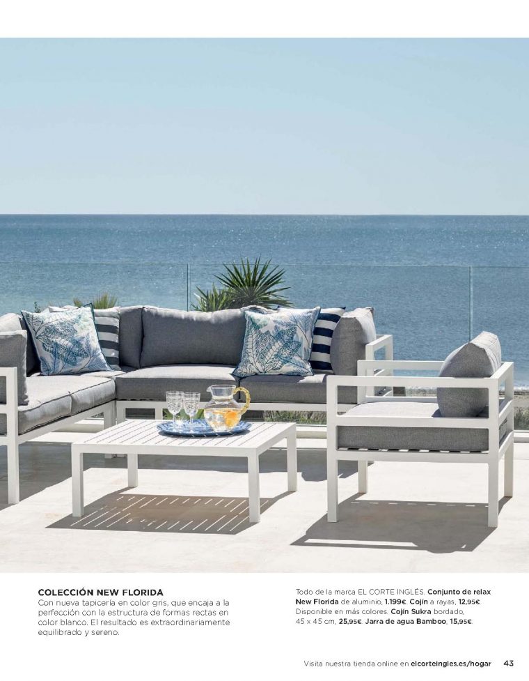 Muebles De Jardín El Corte Inglés: Catálogo 2018 | Imuebles tout El Corte Ingles Jardin