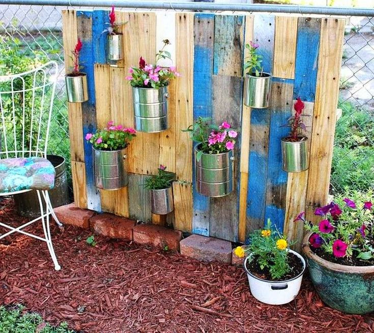 Mueblesdepalets: Como Hacer Un Bonito Jardín Con ... serapportantà Como Hacer Un Jardin Bonito