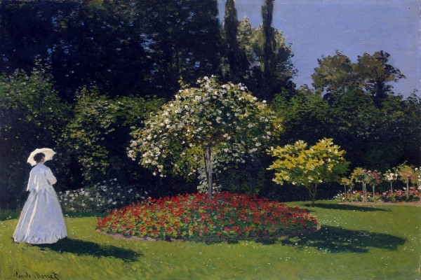 &quot;Mujer En El Jardín&quot; De Claude Monet (11573) pour Follando En El Jardín
