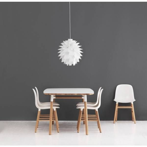 Normann Copenhagen Form Table White Oak | Normann … avec Creador Table Extensible