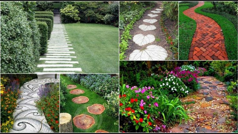 Nuevos Diseños De Caminos Para Jardines Hechos En Obras … intérieur Hacer Un Jardin En Casa