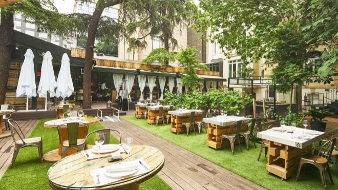 Oasis Verdes: Jardines-Terraza Donde Pasar Un Rato … destiné Restaurante El Jardin De Recoletos
