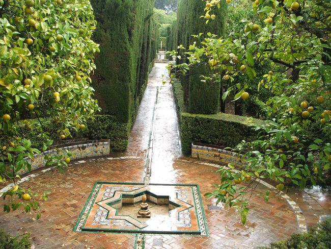 Paisaje Libre: Jardines Del Alcázar De Sevilla (Parte Ii ... tout Jardines Del Alcazar De Sevilla