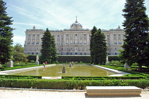 Palacio Real, Jardines De Sabatini, Madrid, Spain | The ... tout Jardines Palacio Real