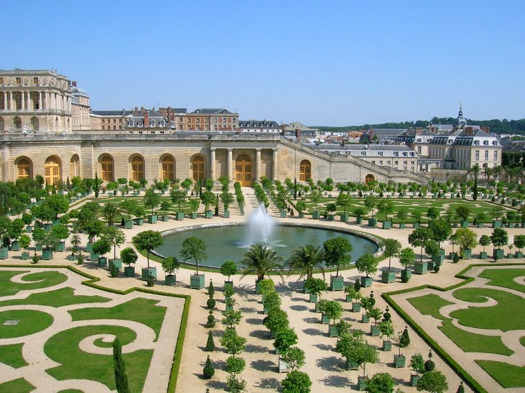Palacio Versalles – Jardín Fuente | Jardines Del Palacio … intérieur Jardin De Versalles