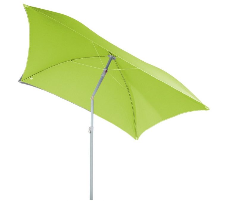 Parasol De Plage Carré Hélenie – L. 180 X L. 180 Cm – Vert … destiné Tonnelle Vert Anis