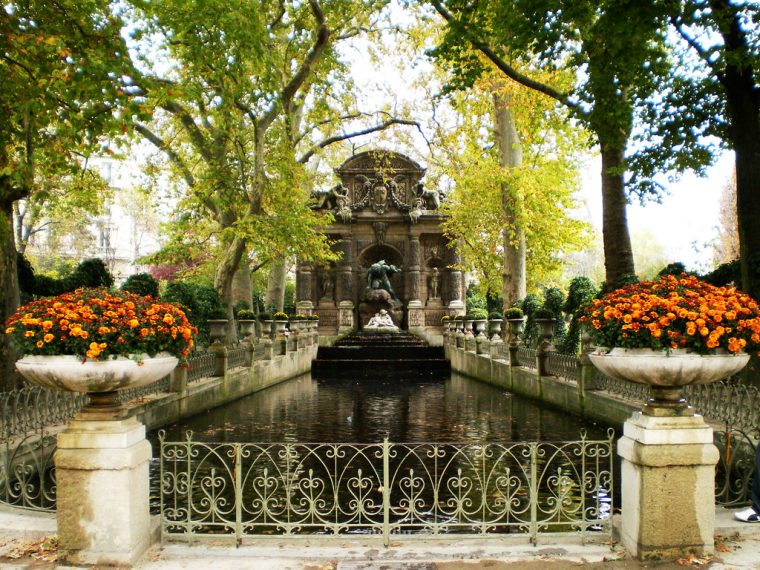 Paris.jardin De Luxemburgo.fuente De Los Medici | Isbani7 … serapportantà Jardin De Luxemburgo