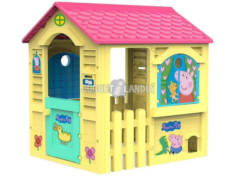 Peppa Pig Casita - Juguetilandia avec Casita Jardin Peppa Pig