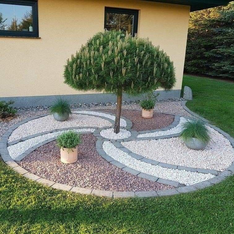 Pin En El Estanque De Mi Jardín avec Decoracion De Patios Y Jardines Con Piedras
