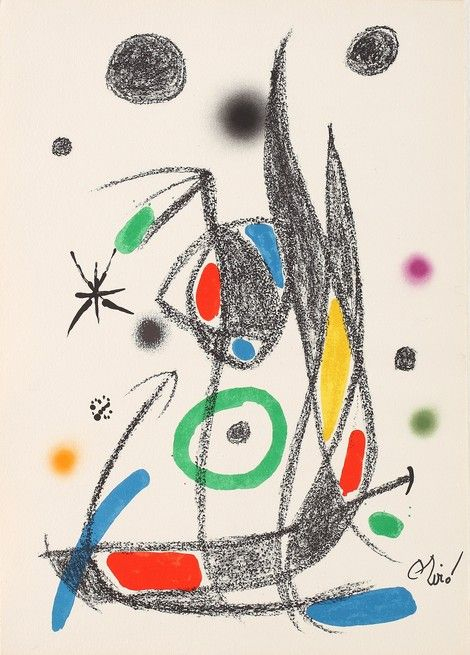 Pin Su Joan Miró encequiconcerne El Jardin De Joan Miro