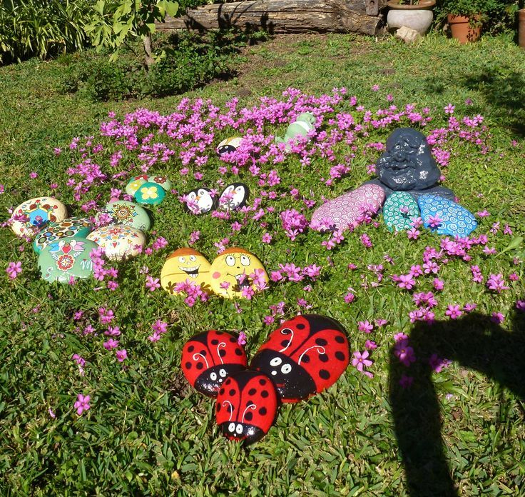 Pintar Piedras Para Decorar El Jardín | Idee Deco Jardin … pour Una Estrella En El Jardin