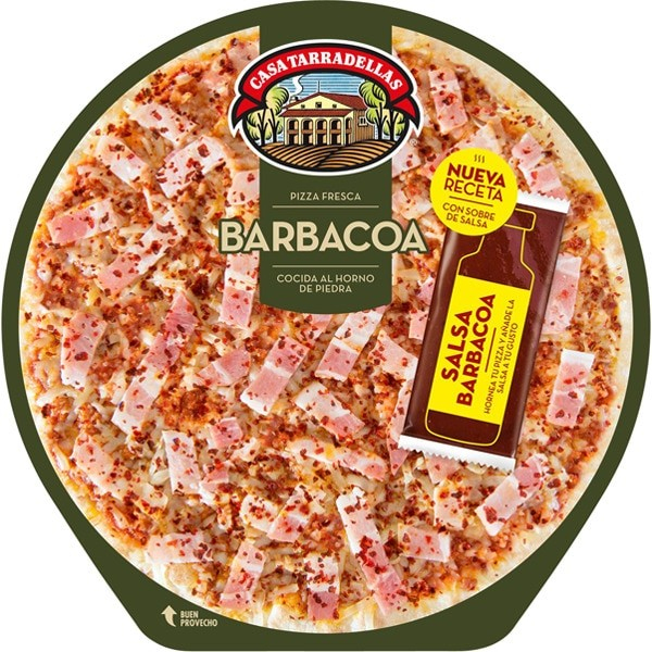 Pizza Tarradellas Barbacoa 410Gr - Super Eko avec Pizza Jardin Precios
