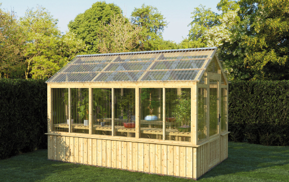 Plaques Ondulées Transparentes #Onduline | Diy Greenhouse … avec Abri De Jardin Polycarbonate Toit Translucide