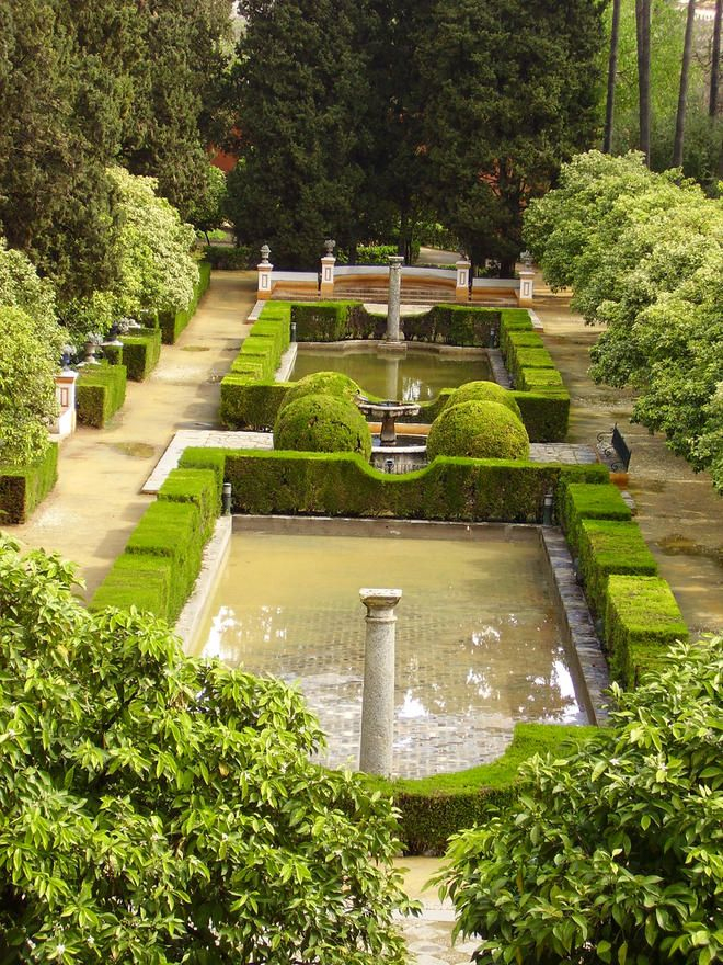 Real Alcázar | Jardines, Alcazar De Sevilla, Fuentes Para … dedans Jardines Del Alcazar Sevilla