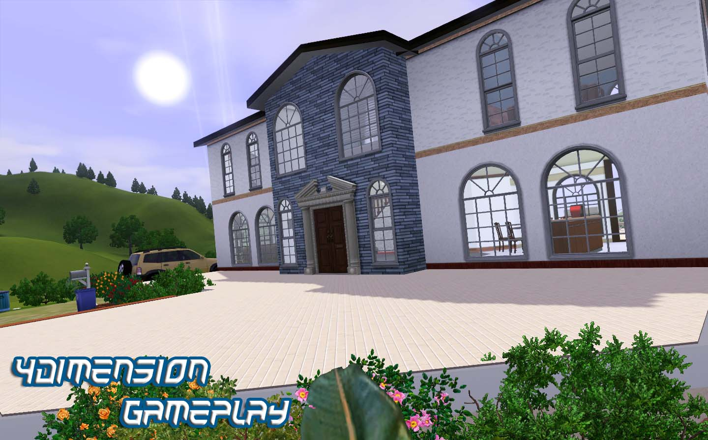 Residencial Olympus | Sims 3 Guía concernant Sims 3 Patios Y Jardines