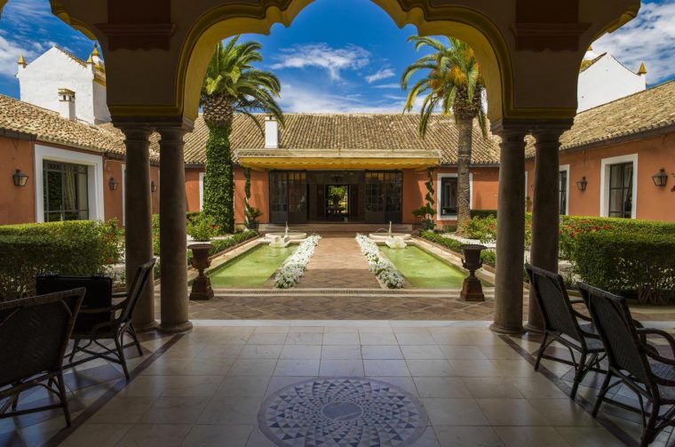 Restaurante El Jardín – Hacienda El Rosalejo En … pour Restaurante El Jardin