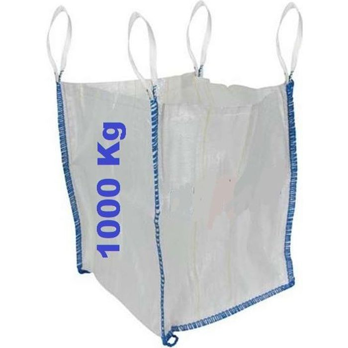Sac À Gravats Big Bag 1000 L – Achat / Vente Sac À Déchets … à Brico Big Bag