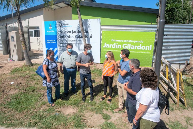 San Fernando: Juan Andreotti Recorrió La Construcción Del … concernant Guarderia El Jardin San Fernando