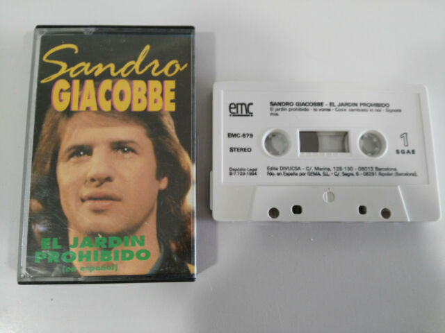 Sandro Giacobbe El Jardin Prohibido Cassette Cinta Tape … avec El Jardin Prohibido