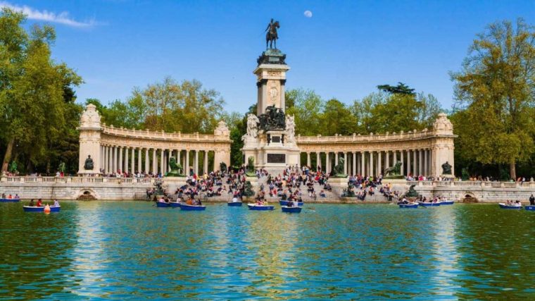 Seis Parques De Madrid Para Visitar Durante El Confinamiento destiné Jardin Del Buen Retiro