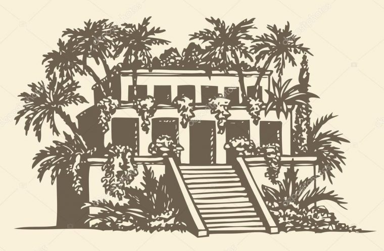 Serie "Las Siete Maravillas Del Mundo Antiguo". Jardines … destiné Jardines De Babilonia Precios