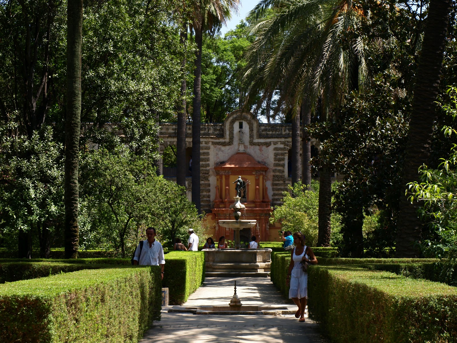 Sevilla Daily Photo: Alcázar (32): El Jardín De Las Damas pour Jardines Del Alcazar De Sevilla