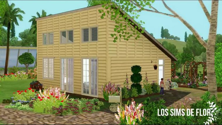 Speed Build Garden Dream/ El Jardín De Los Sueños Sims 3 … concernant Los Sims 3 Patios Y Jardines