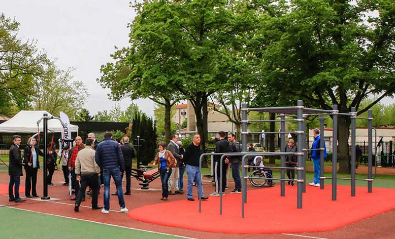 Street Workout - Anef Loire à Spot Street Workout Paris