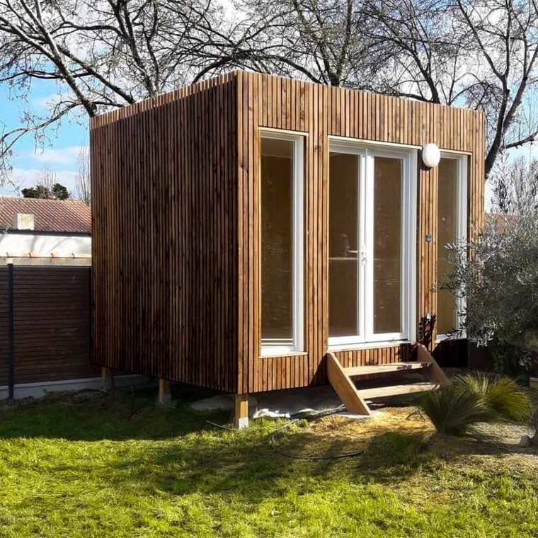 Studio De Jardin En Bois Greenkub, 11M² | Leroy Merlin pour Studio De Jardin En Kit