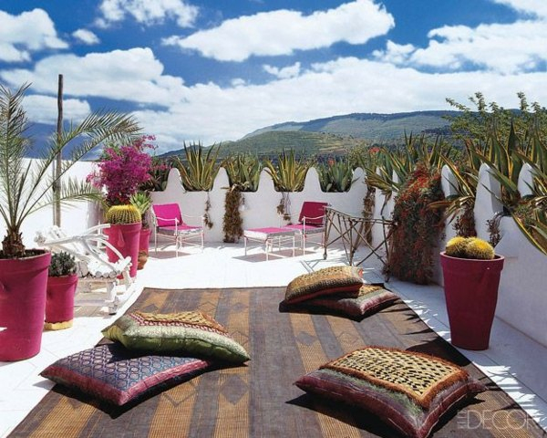 Style Marocain : Idées D'Aménagement Extérieur En 30 Images intérieur Table Exterieur Marrakech