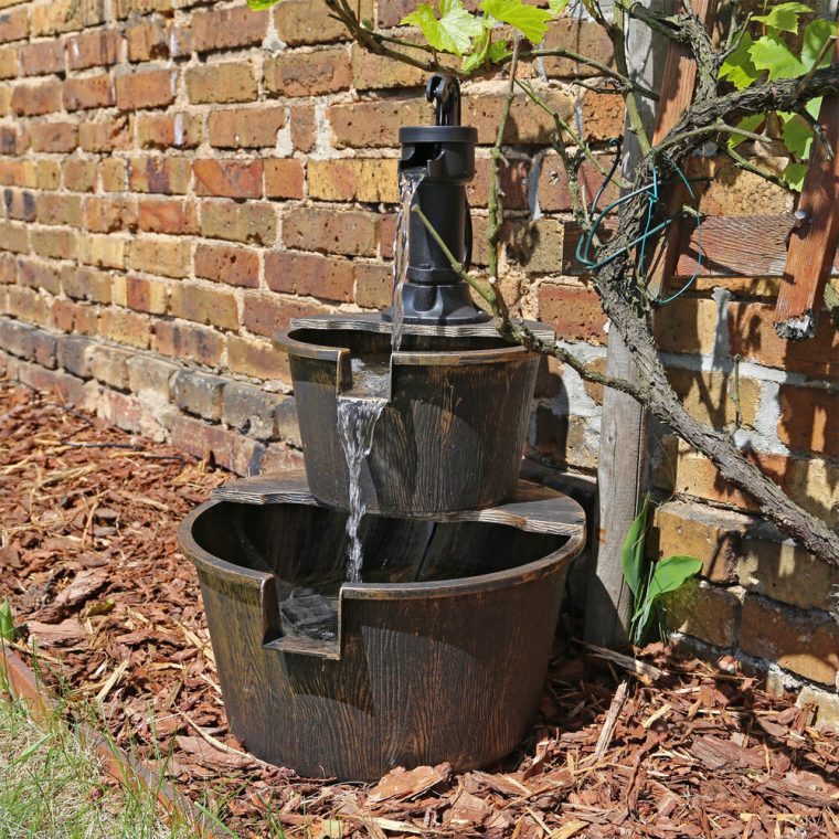 Surtidor De Jardín O Estanque Cascada Cascada Agua Juego … pour Comprar Fuentes De Agua Para Jardin