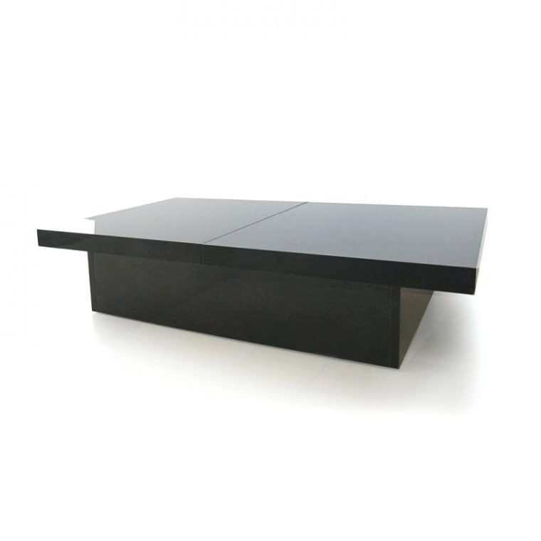 Table Basse Design Noire Hypso – Lille-Menage.fr Maison à Pouf Galet Ikea