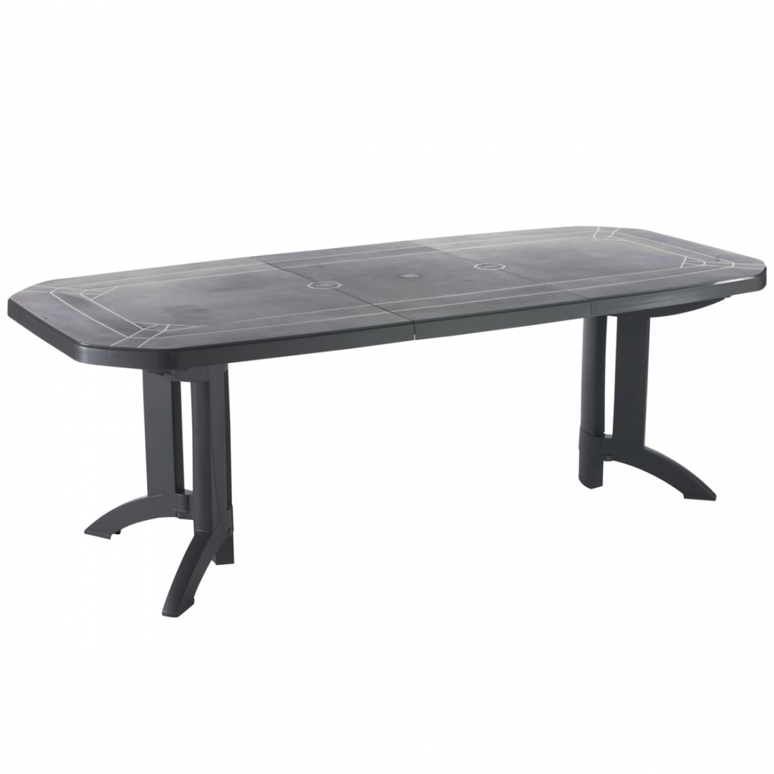 Table De Jardin Ovale Design Grosfillex Vega 220X100X72 avec Table Grosfillex Vega Auchan