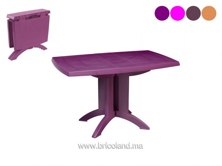 Table De Jardin Pliante Grosfillex Vega 118 Cm – Bricoland encequiconcerne Table Grosfillex Vega Auchan