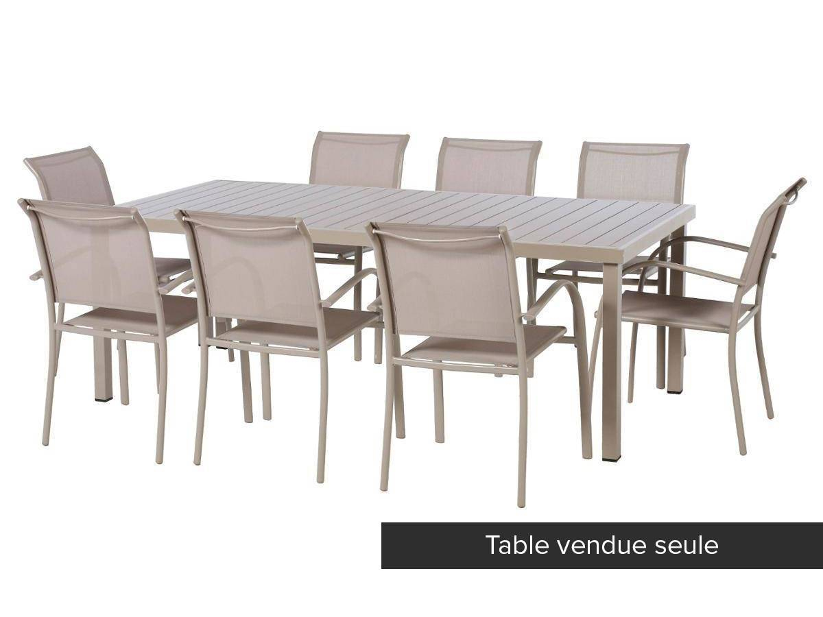 Table De Jardin Rectangulaire Hespéride Piazza 8 Places pour Table Hesperide Piazza Octogonale