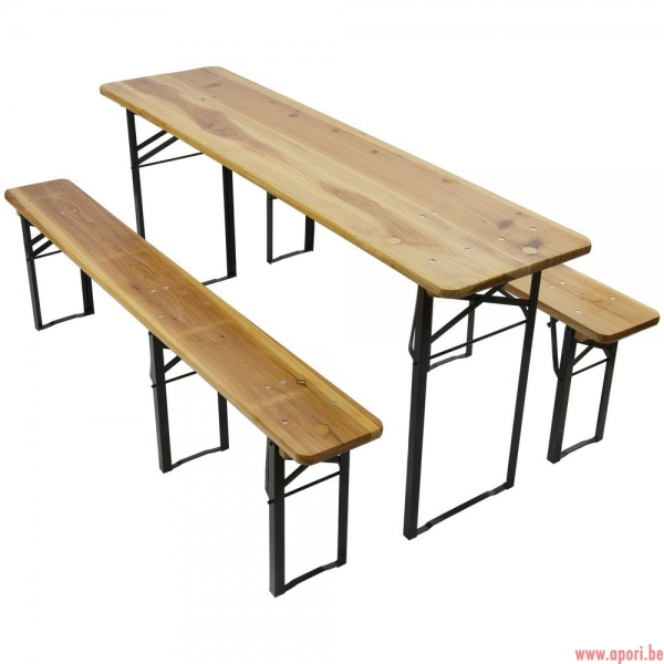 Table Pliante + 2 Bancs 180 Cm – Apori Sp. Z O.o. intérieur Table Pliante 180 Cm Leclerc