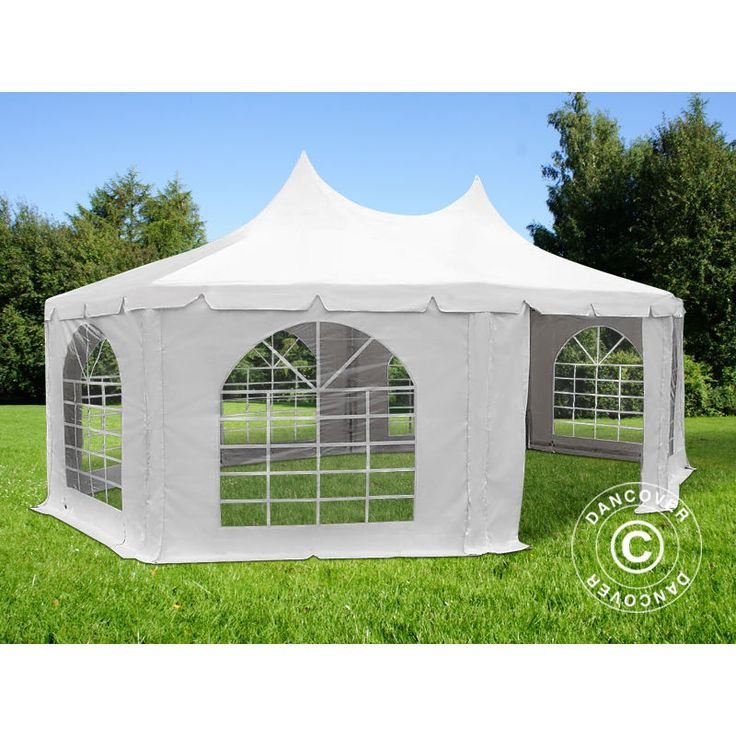 Tente De Réception Elegance Pro 6,8X5M, Pvc – Dancover … intérieur Tente De Reception Gifi