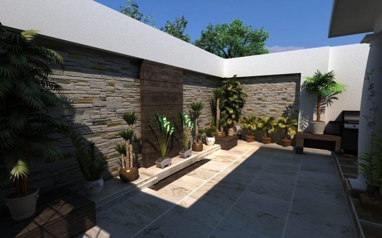 Terraza Residencial Ollin Arquitectura Jardines Zen Piedra … concernant Jardin Zen Exterior