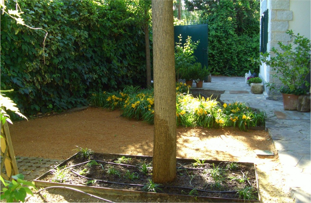 Un Jardín Con Encanto .Las Matas | Diseño De Jardin En Las ... avec Jardines Con Encanto