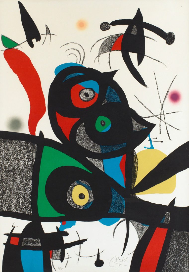 Untitled Joan Miró | Joan Miró, Producción Artística, Miro … avec El Jardin De Joan Miro