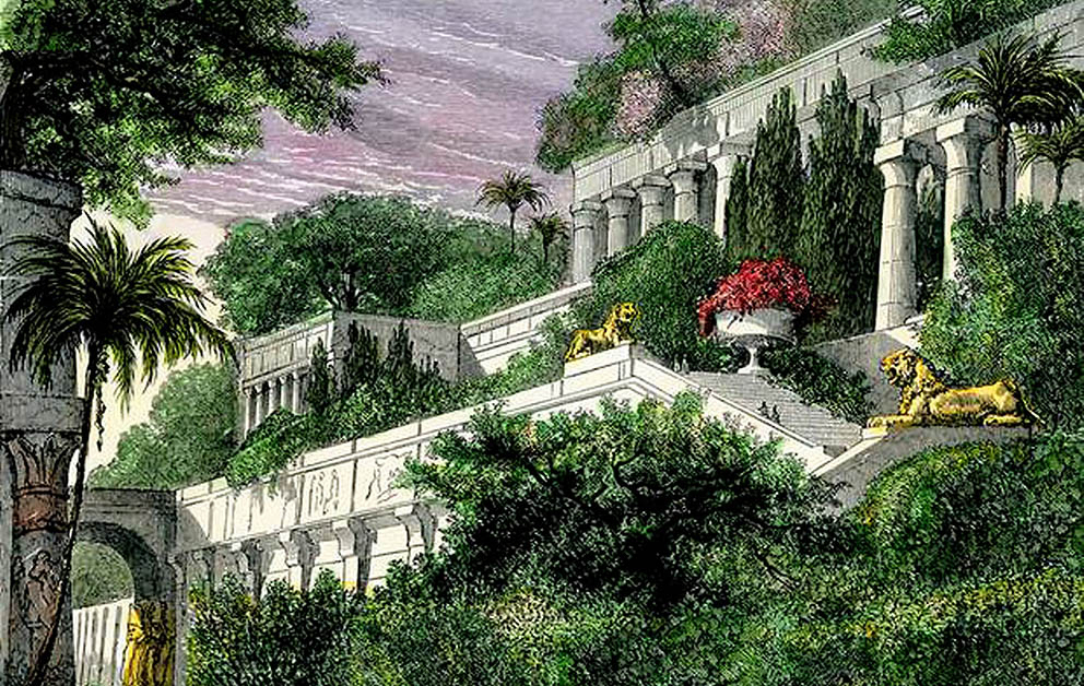 Urbanismos Amables: Jardines Colgantes De Babilonia. Irak. à Jardin De Babilonia