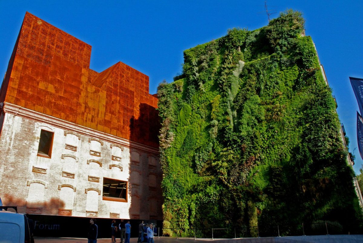 Vertical Garden By Patrick Blanc. Caixa Forum, Madrid ... avec Jardin Vertical Caixa Forum