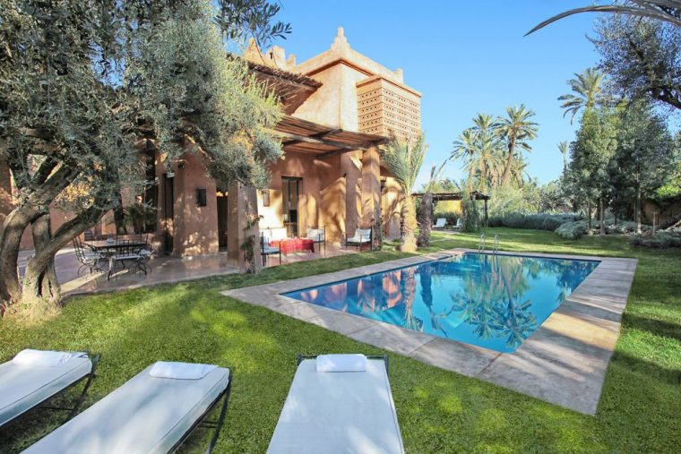 Villa Marrakech Lankah – Sejour Maroc – Location Villa À … encequiconcerne Les Jardins De Villa Maroc