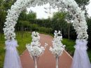 2.5M Metal Wedding Iron Arch Stand Decorative Artificial ... à Metak Easy Arch