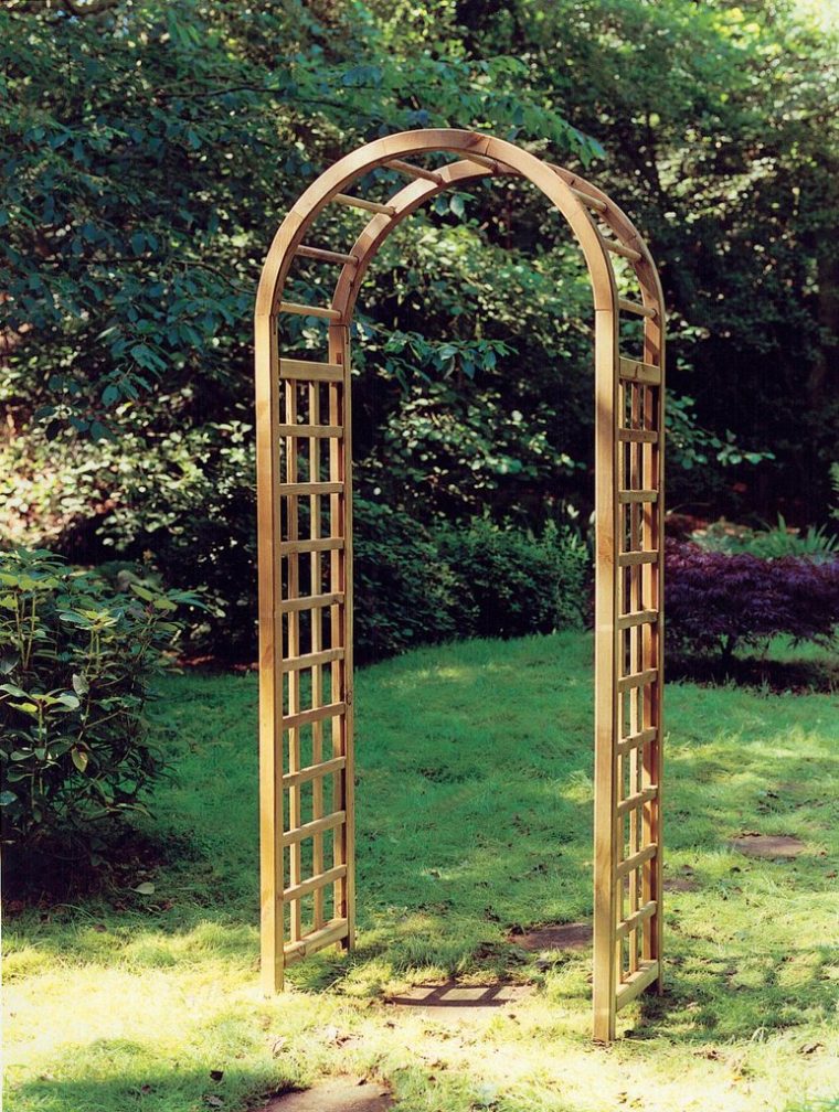 The Elite Wooden Garden Arch – Gazebo Direct encequiconcerne Metak Easy Arch