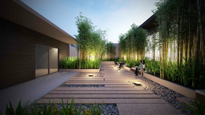 1001 + Conseils Et Idées Pour Aménager Un Jardin Zen Japonais intérieur Décoration Maison Moderne Vu De Face